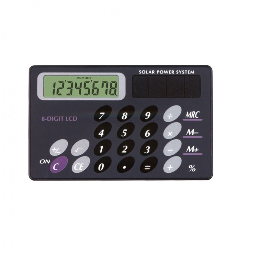 Kalkulačka kapesní Truly 607 - černá