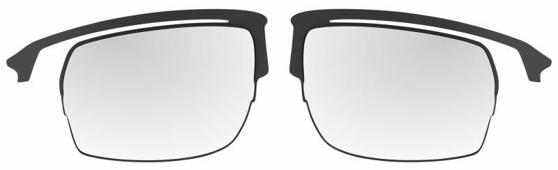 R2 Optická redukce do rámu slunečních sportovních brýlí Racer AT063 - kovová