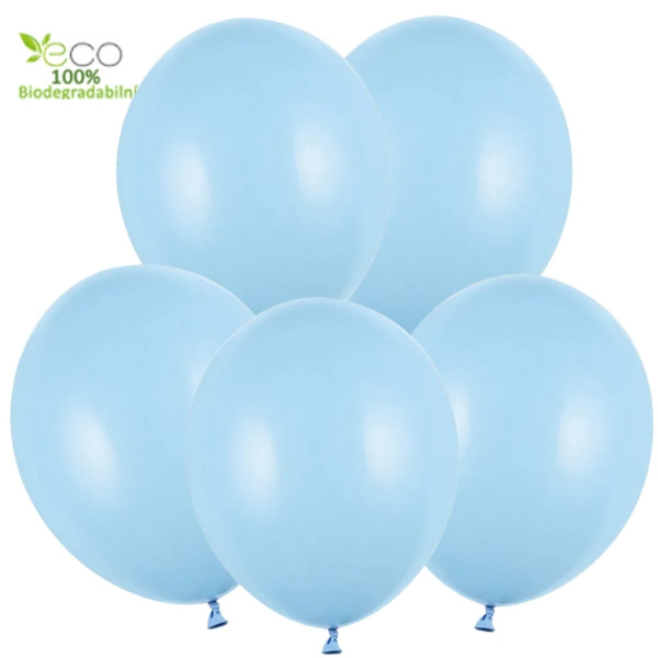 Balonky světle modré 5 ks 30 cm