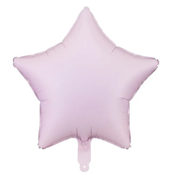 Balónek fóliový Hvězda světle fialová 48 cm