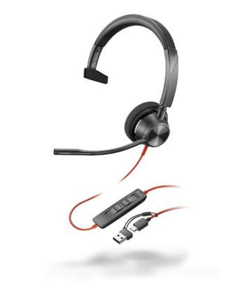 Poly Blackwire 3310 USB-C/A