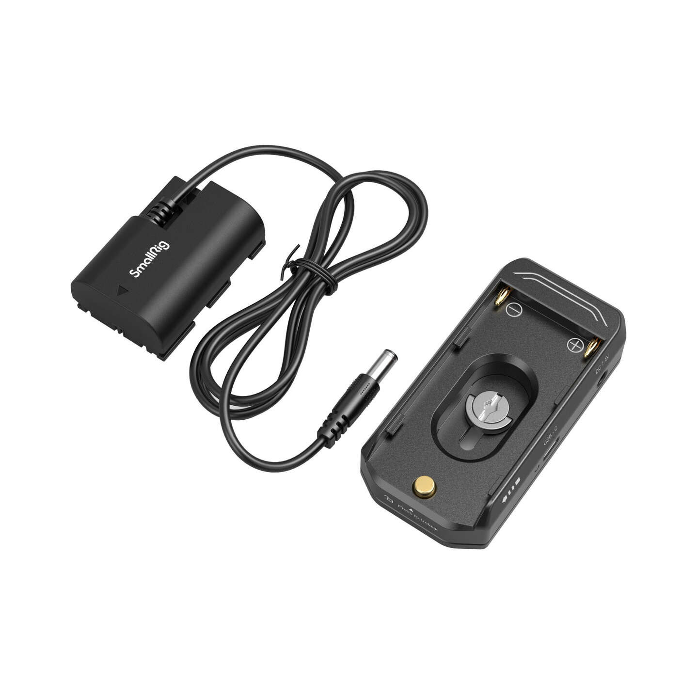 SmallRig NP-F Battery Adapter Mount Plate Kit for Canon EOS R5/R5C and BMPCC 4K/6K/6K Pro 4340