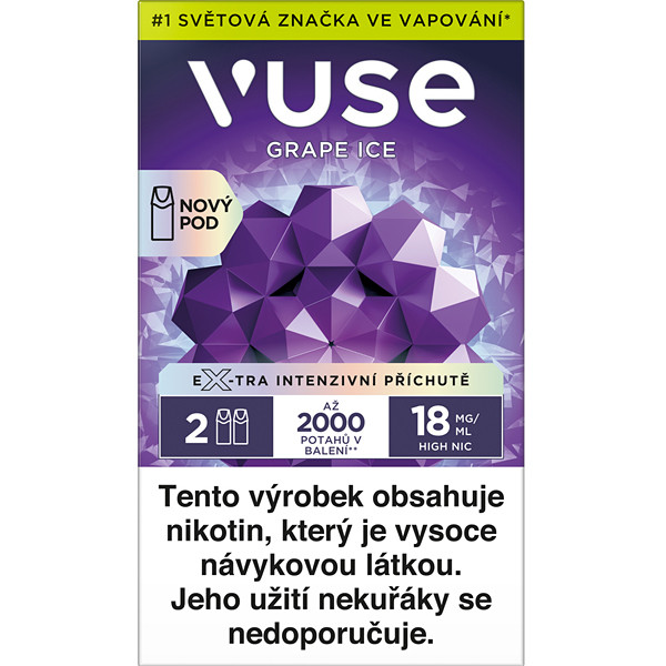 Pod Vuse Grape Ice 18mg/ml