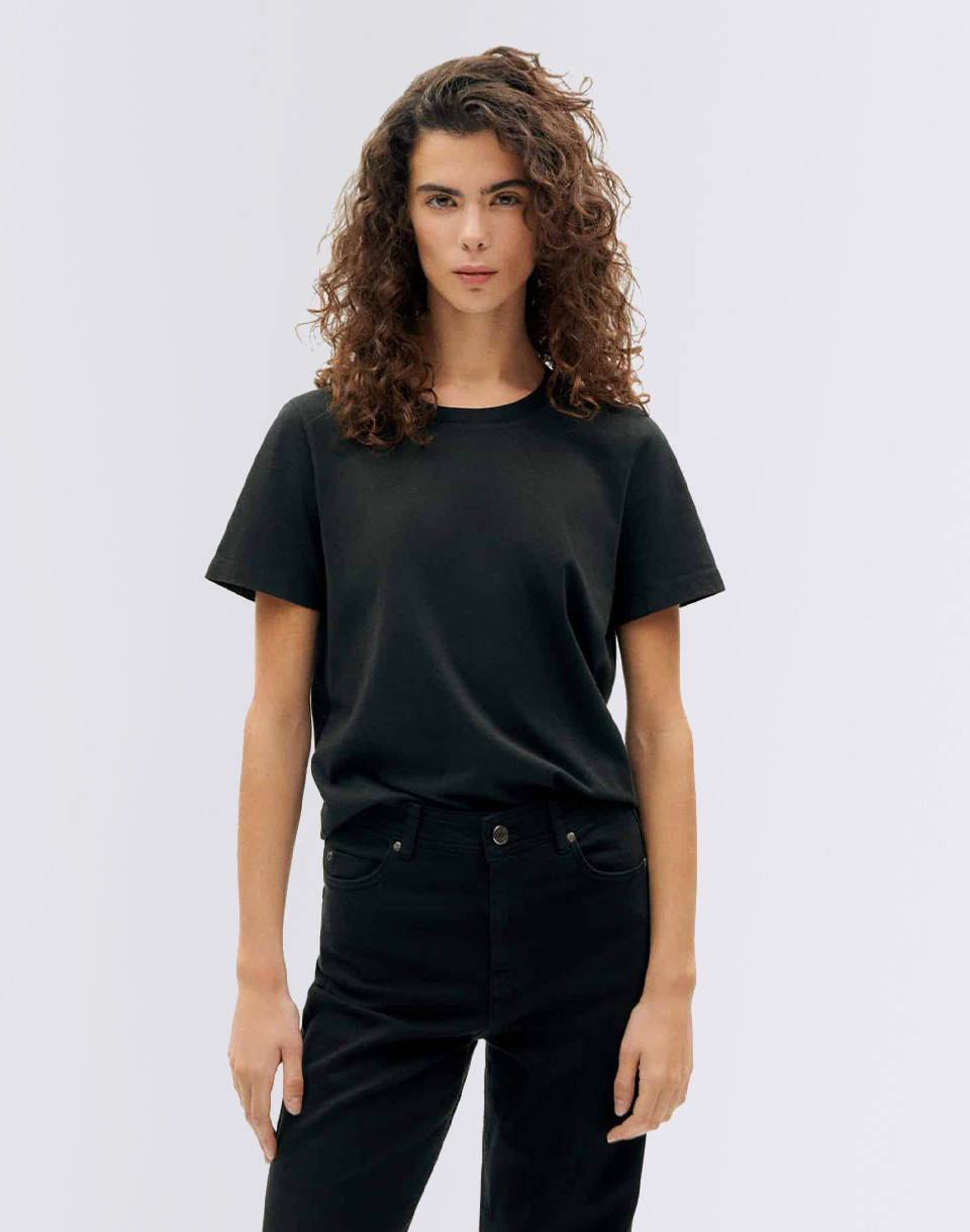 Thinking MU Black Ida T-Shirt BLACK XS