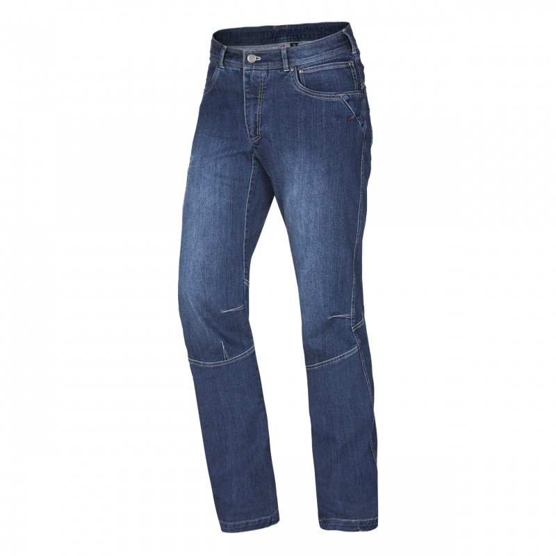 Ocun Pánské lezecké jeansy Ocun Ravage Blue Indigo
