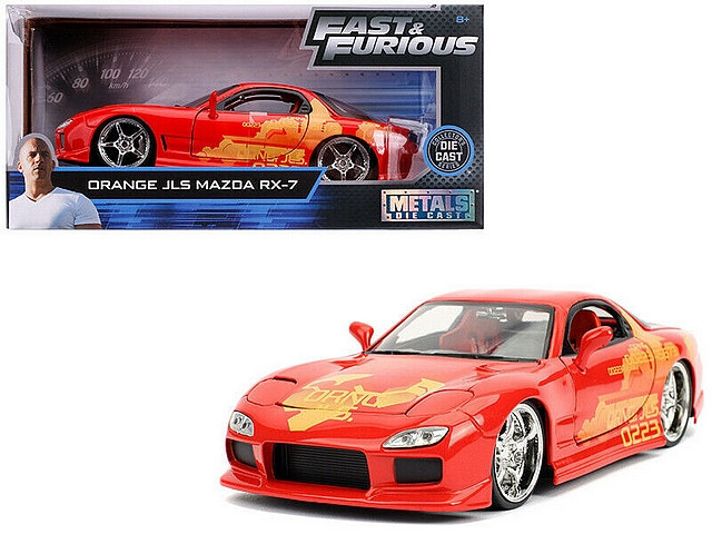 Jada Toys | Fast & Furious Diecast Model 1/24 JLS 1995 Mazda RX-7