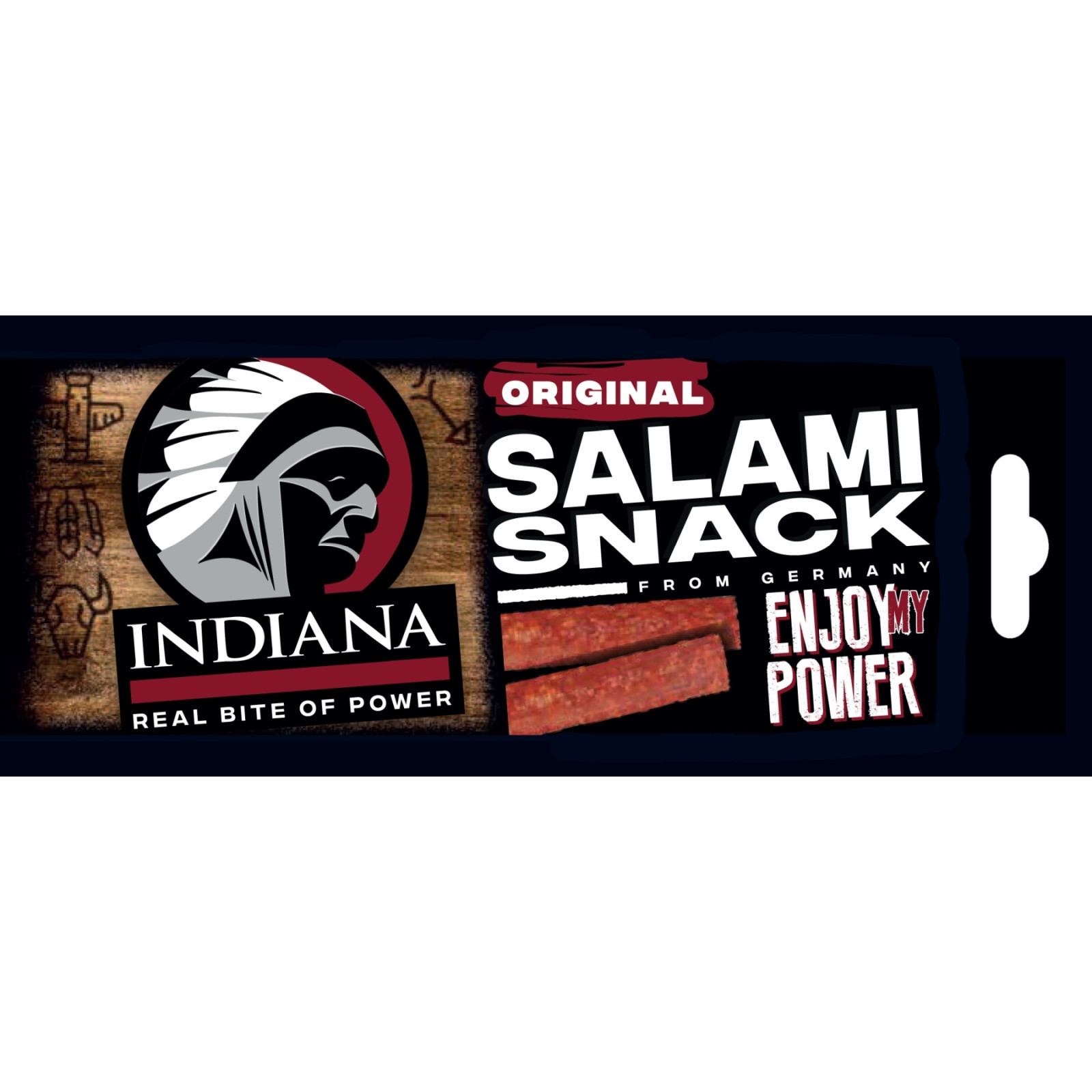 Sušený salám Indiana Jerky Salami Original 18g