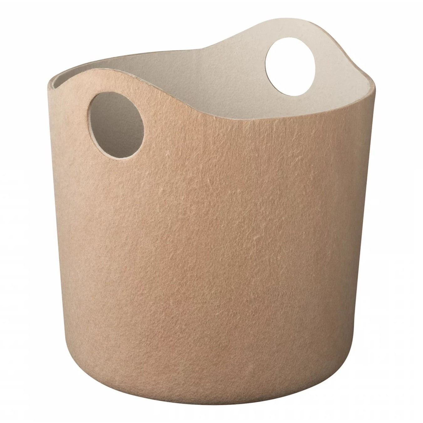 Úložný koš TIGGY 42 x 44 cm, světle hnědá, plsť, Blomus