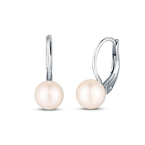 Náušnice s perlou 335-087-001193 2.10g