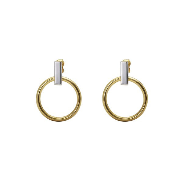 Náušnice bez kamenů 231-588-211203 1.85g