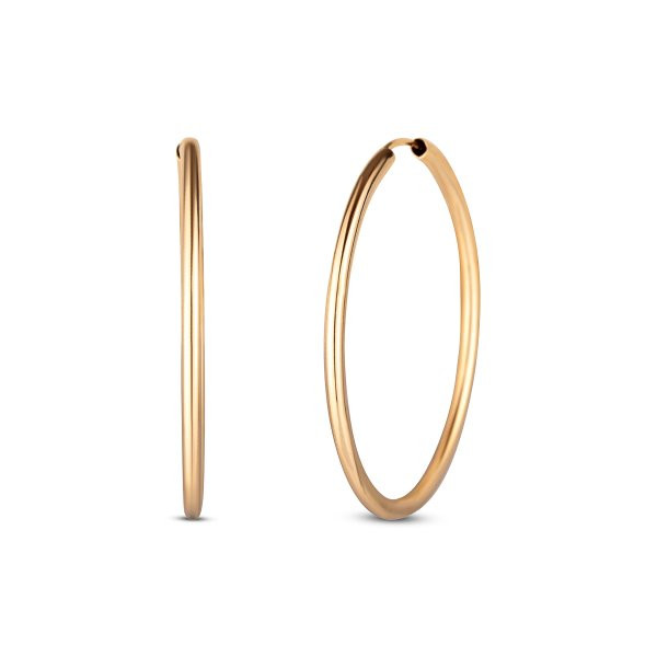 Náušnice kreole 232-087-002279 0.95g