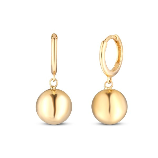 Náušnice bez kamenů 231-185-003057 2.45g