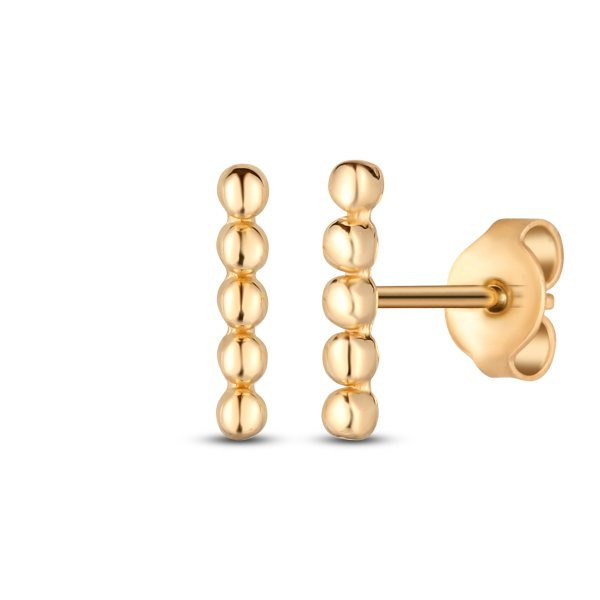 Náušnice bez kamenů 231-185-000282 0.80g