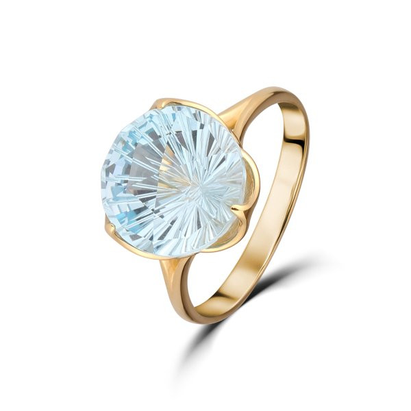 Prsten s topazem 224-956-ST66 52-3.80g