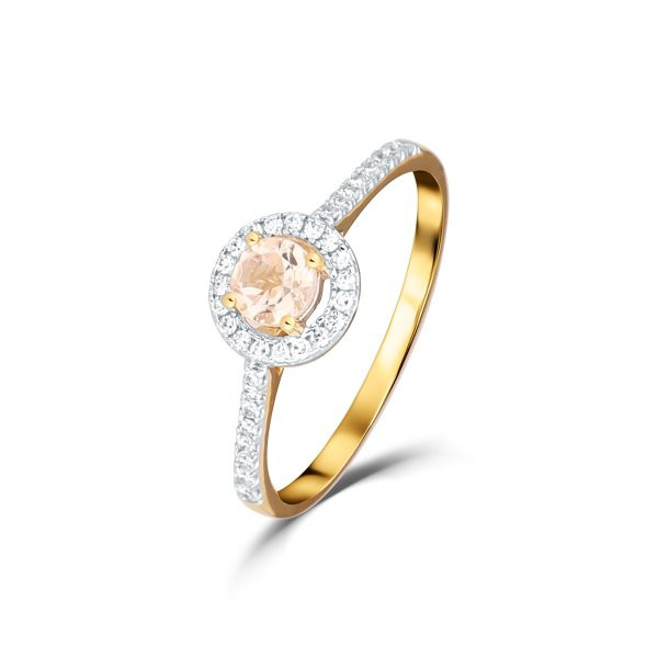 Prsten s brilianty 224-429-463A 58-1.45g