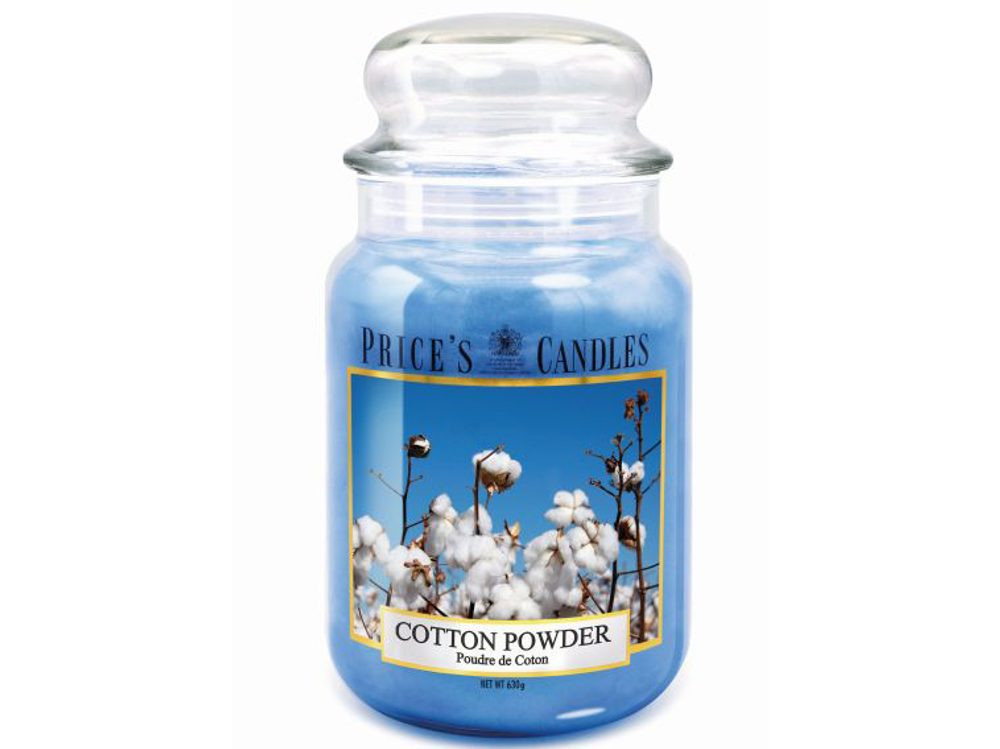 Price’s PRICE'S MAXI svíčka ve skle Nádech hebké bavlny - hoření 150h