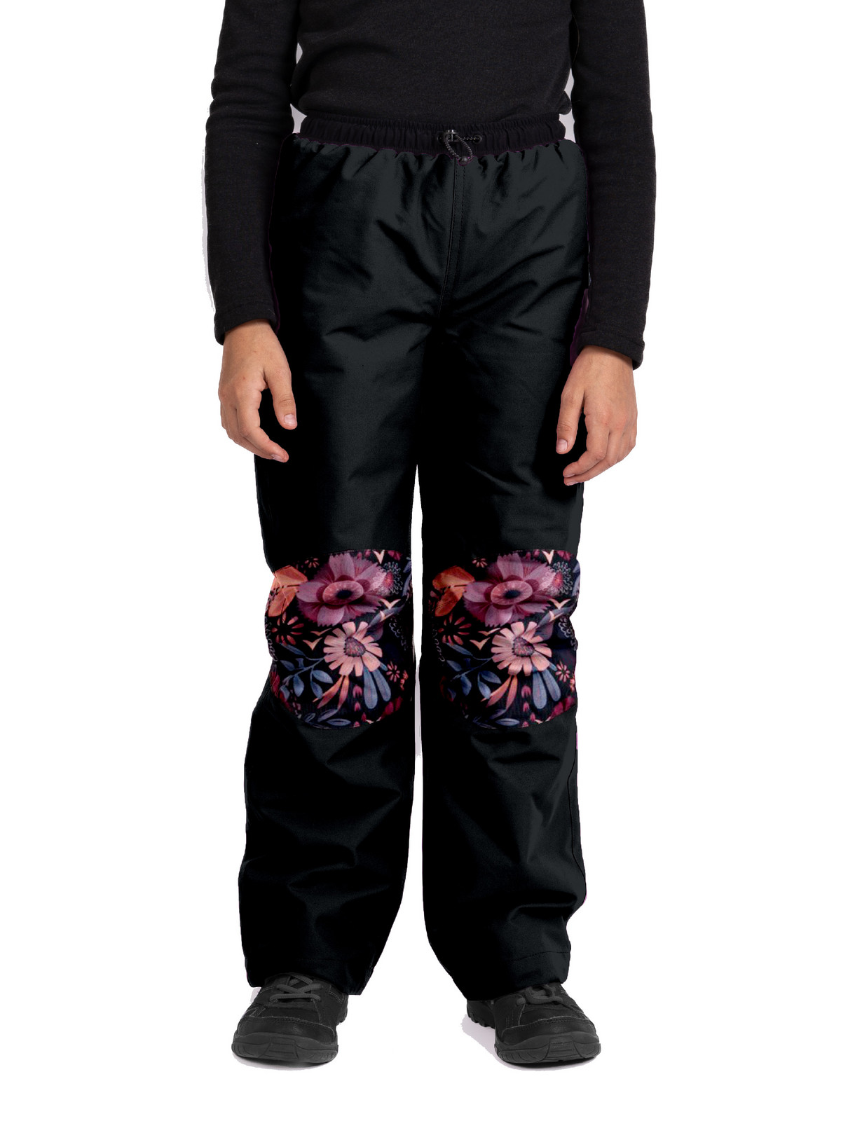 Unuo Unuo, Dětské zimní oteplovačky Snow, Kouzelné květiny Velikost: 92/98 8596227128143