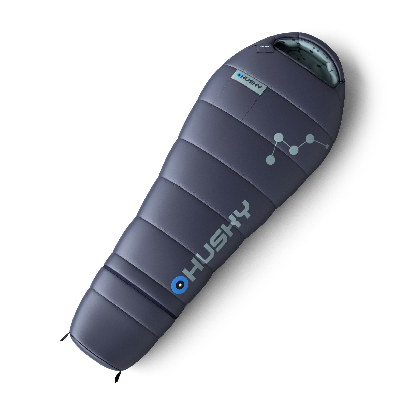 Husky Syntetický třísezónní dětský spacák Kids Magic dark blue Velikost: UNI 8592287051087