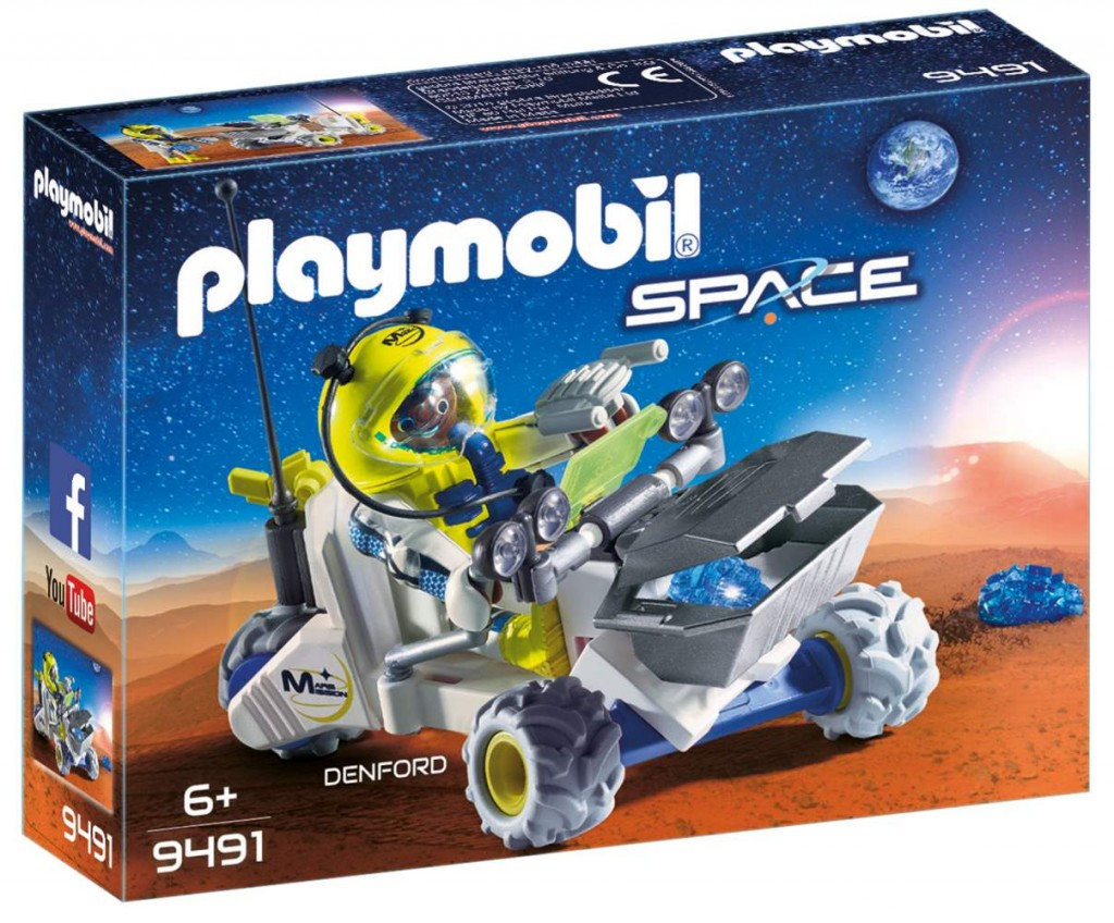 Playmobil Playmobil 9491 Vesmírná tříkolka na Marsu