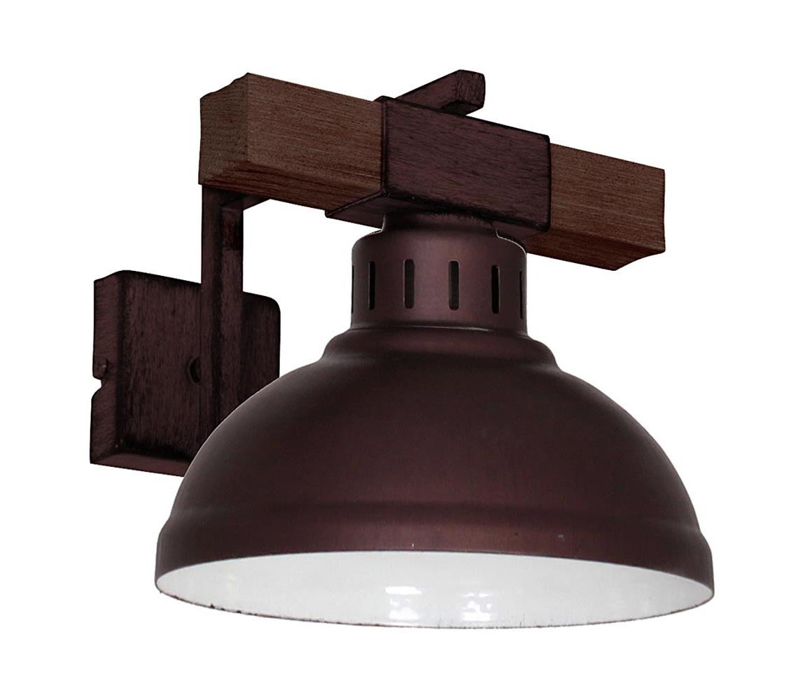 Nástěnné svítidlo HAKON 1xE27/60W/230V tmavá