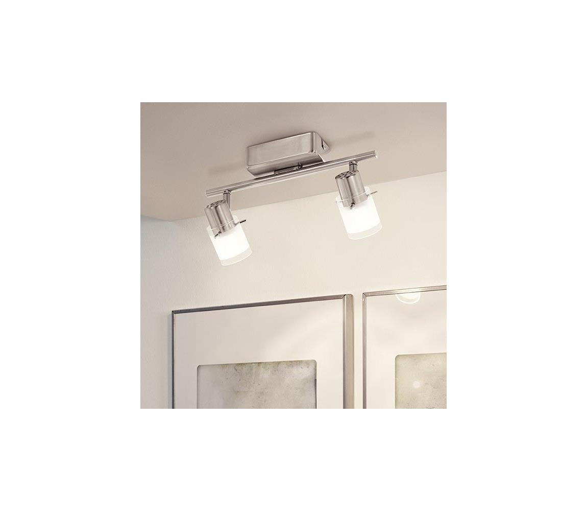 Eglo Eglo 93702 - LED bodové svítidlo ORVIETO 1 2xLED/3,3W/230V