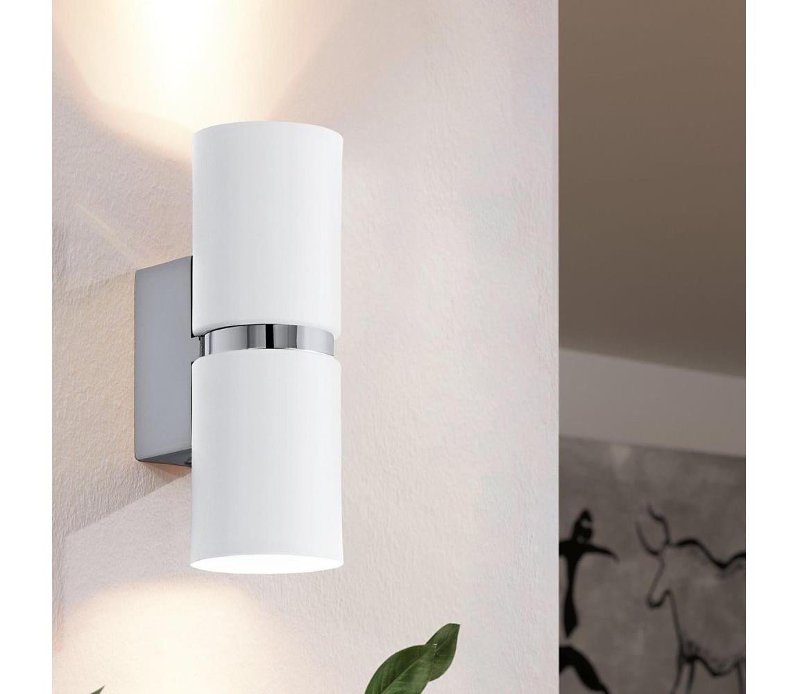 Eglo Eglo 95368 - LED nástěnné svítidlo PASSA 2xGU10-LED/4W/230V