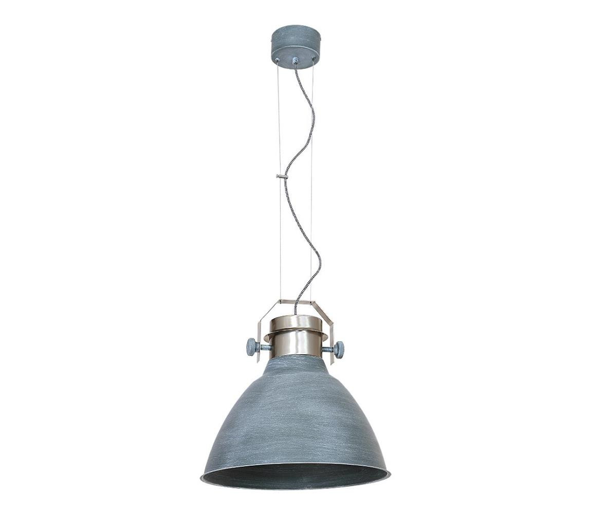 Lustr EDGAR 1 1xE27/60W beton nikl