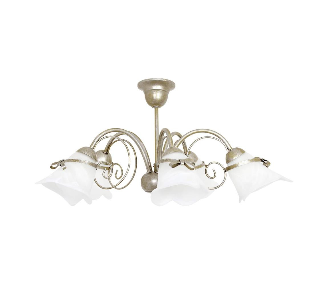 Lustr na tyči KOKARDA 5xE14/60W/230V