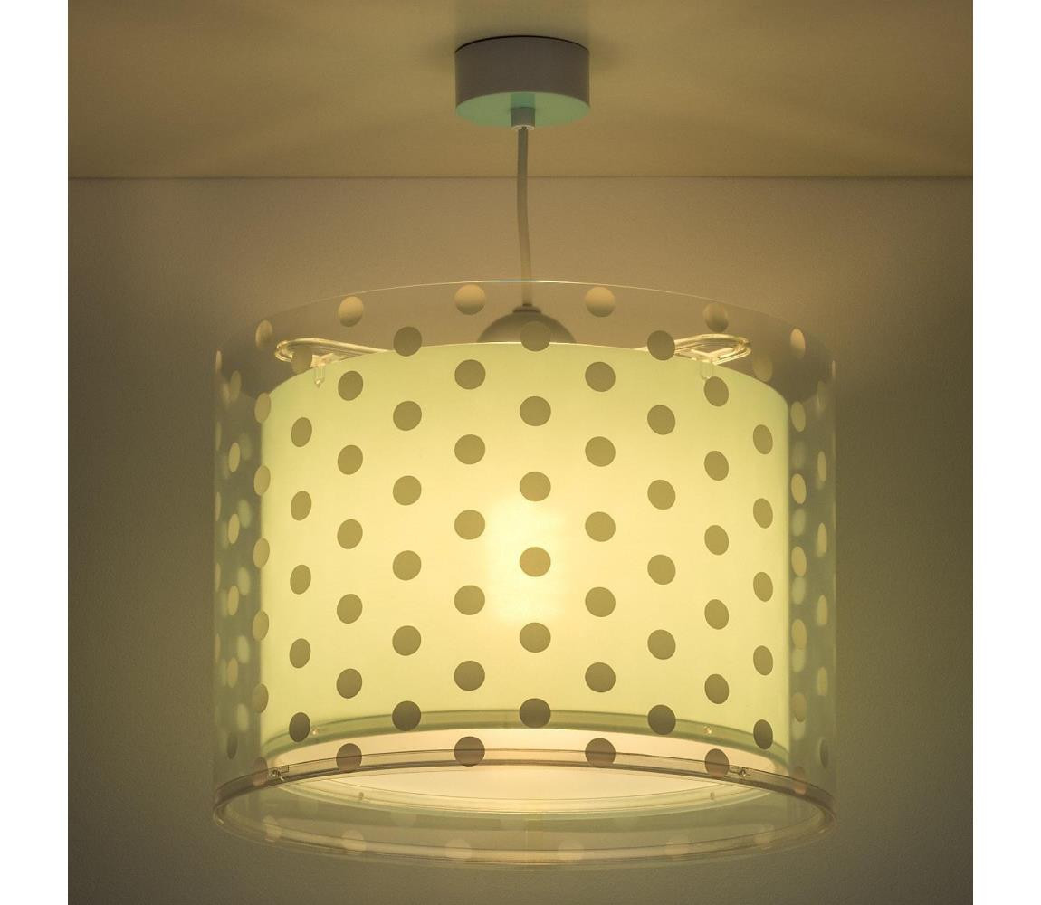 Dalber Dalber 41002H - Dětský lustr DOTS 1xE27/60W/230V