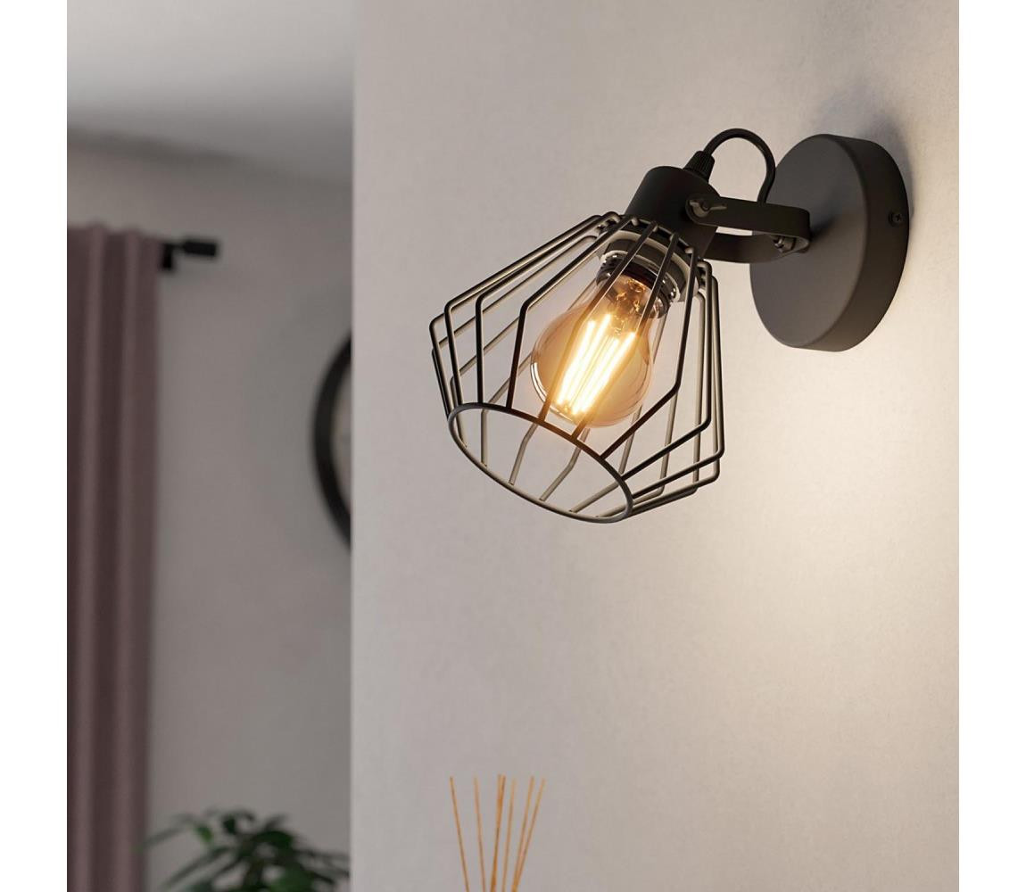 Eglo Eglo 98762 - Nástěnné svítidlo TABILLANO 1xE27/40W/230V