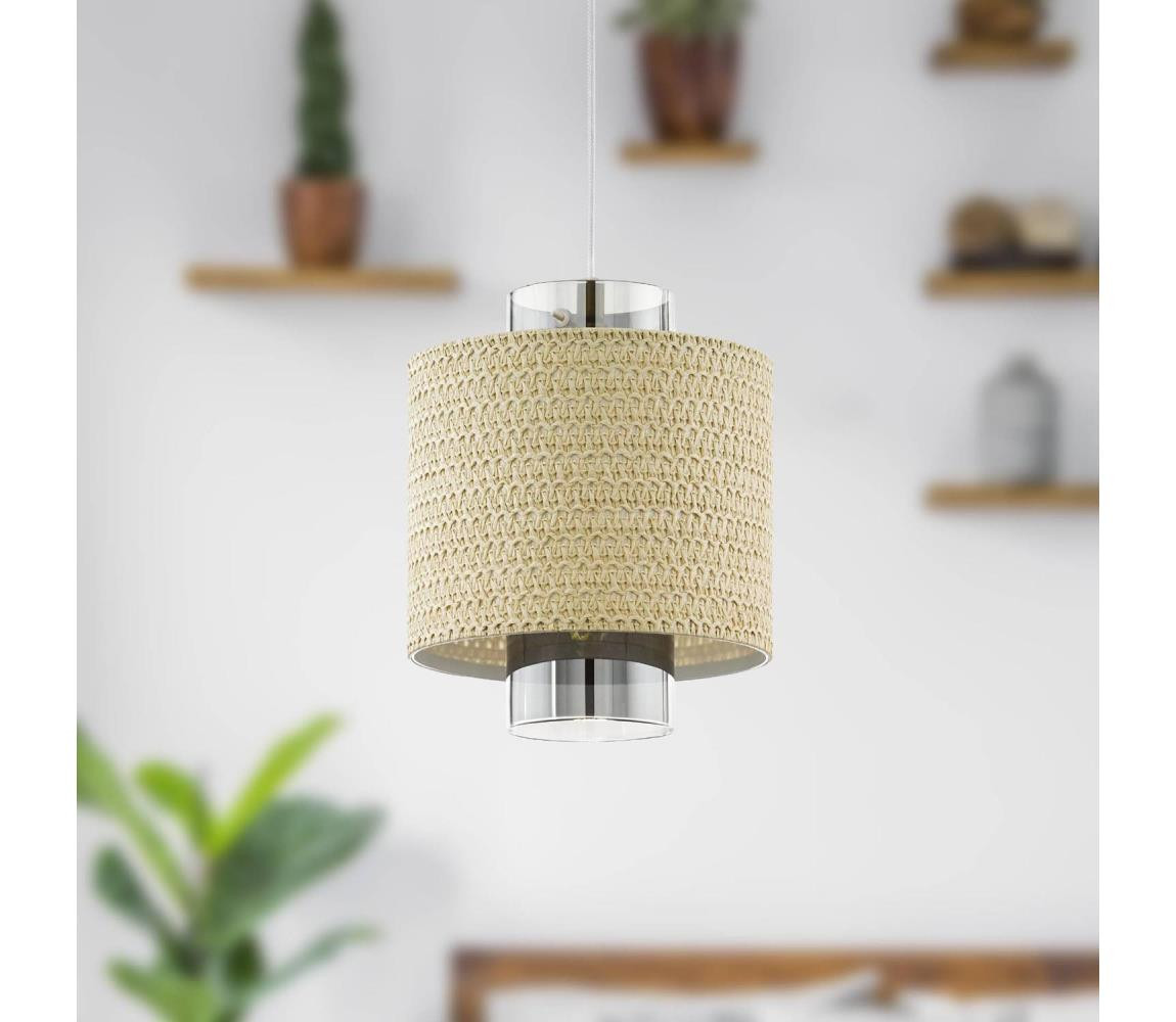 Eglo Eglo 43393 - Lustr na lanku MEDIOUNA 1xE27/40W/230V