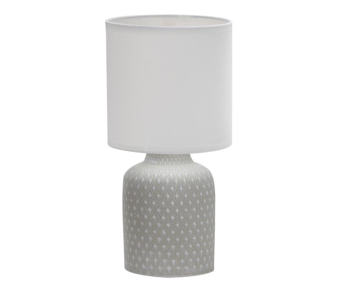Stolní lampa INER 1xE14/40W/230V šedá