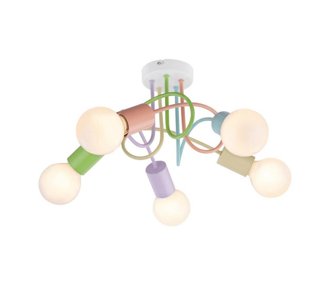 Rabalux Rabalux 6340 - Přisazený lustr LINETT 5xE27/40W/230V