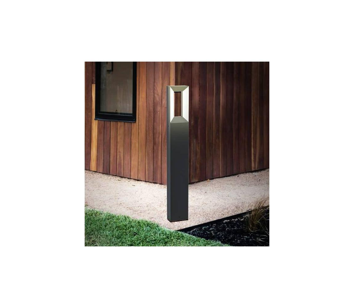 Eglo Eglo 98728 - LED Venkovní lampa RIFORANO 2xLED/5W/230V IP44 77 cm