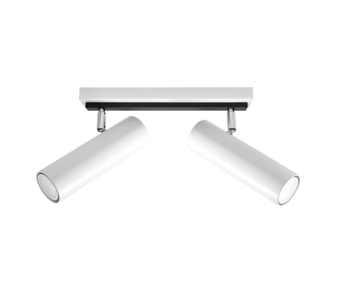 SL.0496 - Bodové svítidlo DIREZIONE 2xGU10/40W/230V bílá