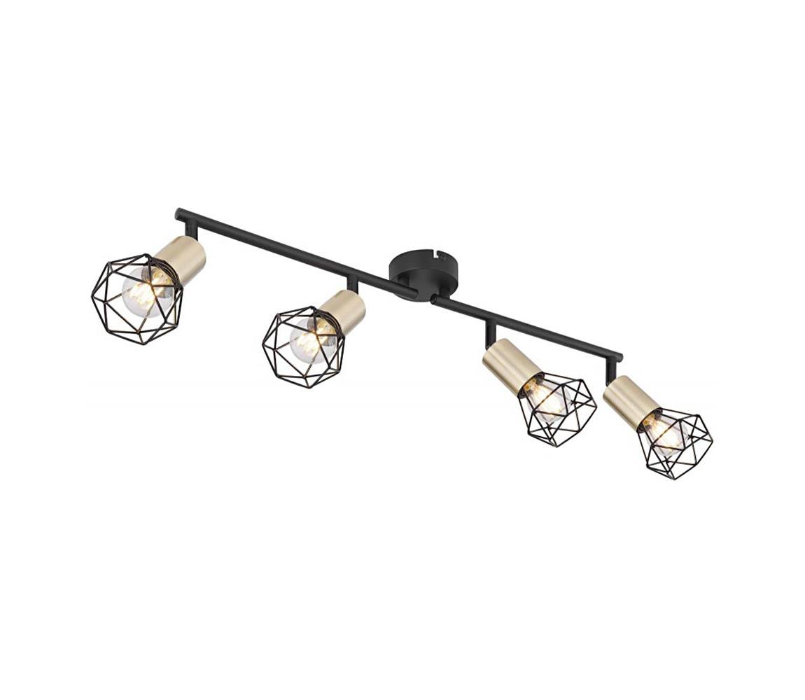 Globo Globo 54802S-4AB - Bodové svítidlo XARA 4xE14/40W/230V