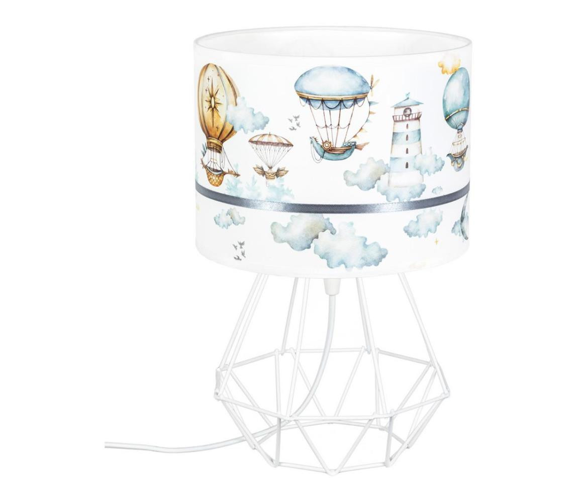 Dětská lampička PIKKI 1xE27/60W/230V modrá