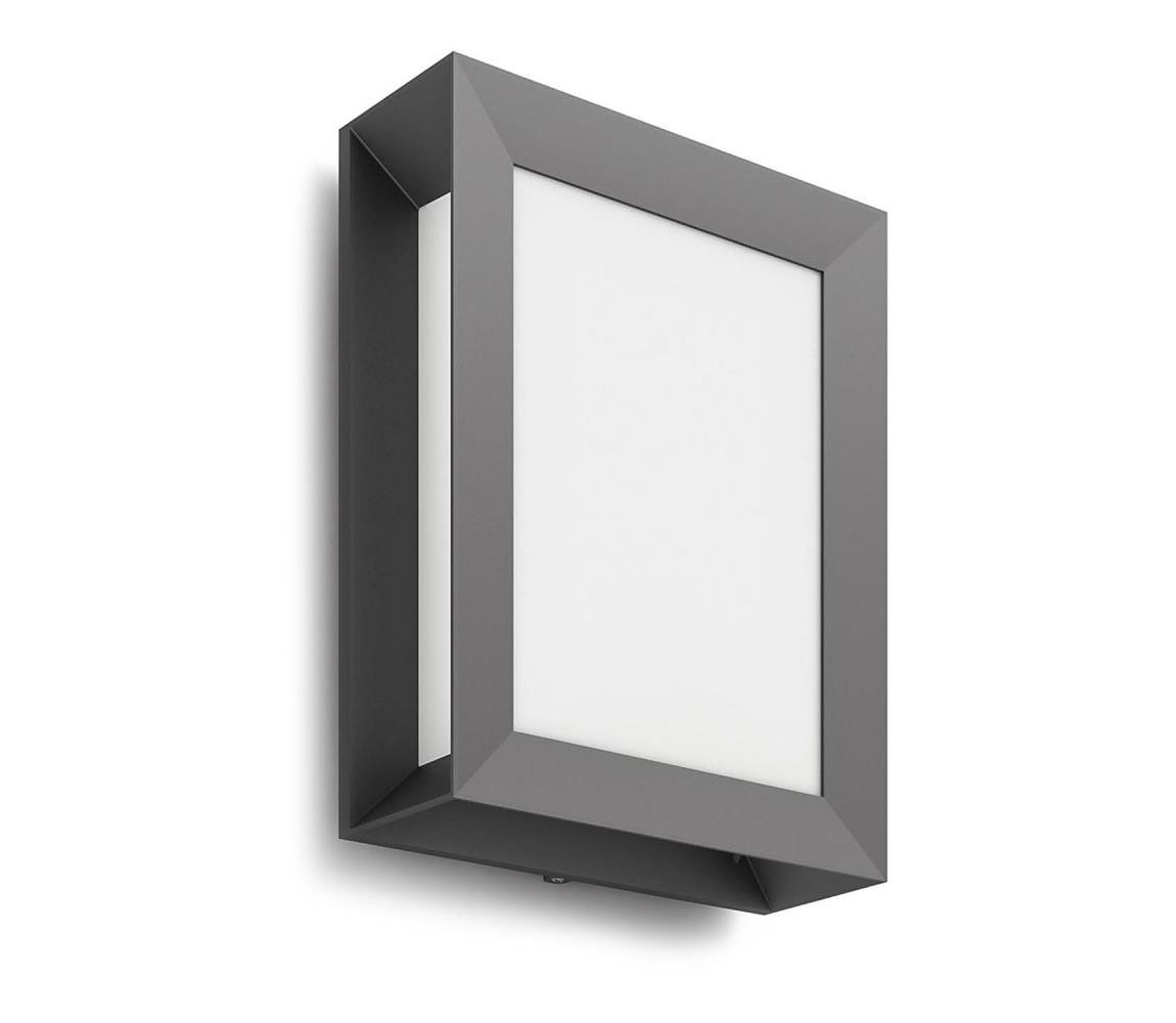 Philips Philips 17293/93/16 - Venkovní nástěnné svítidlo KARP 1xLED/6W/230V IP44