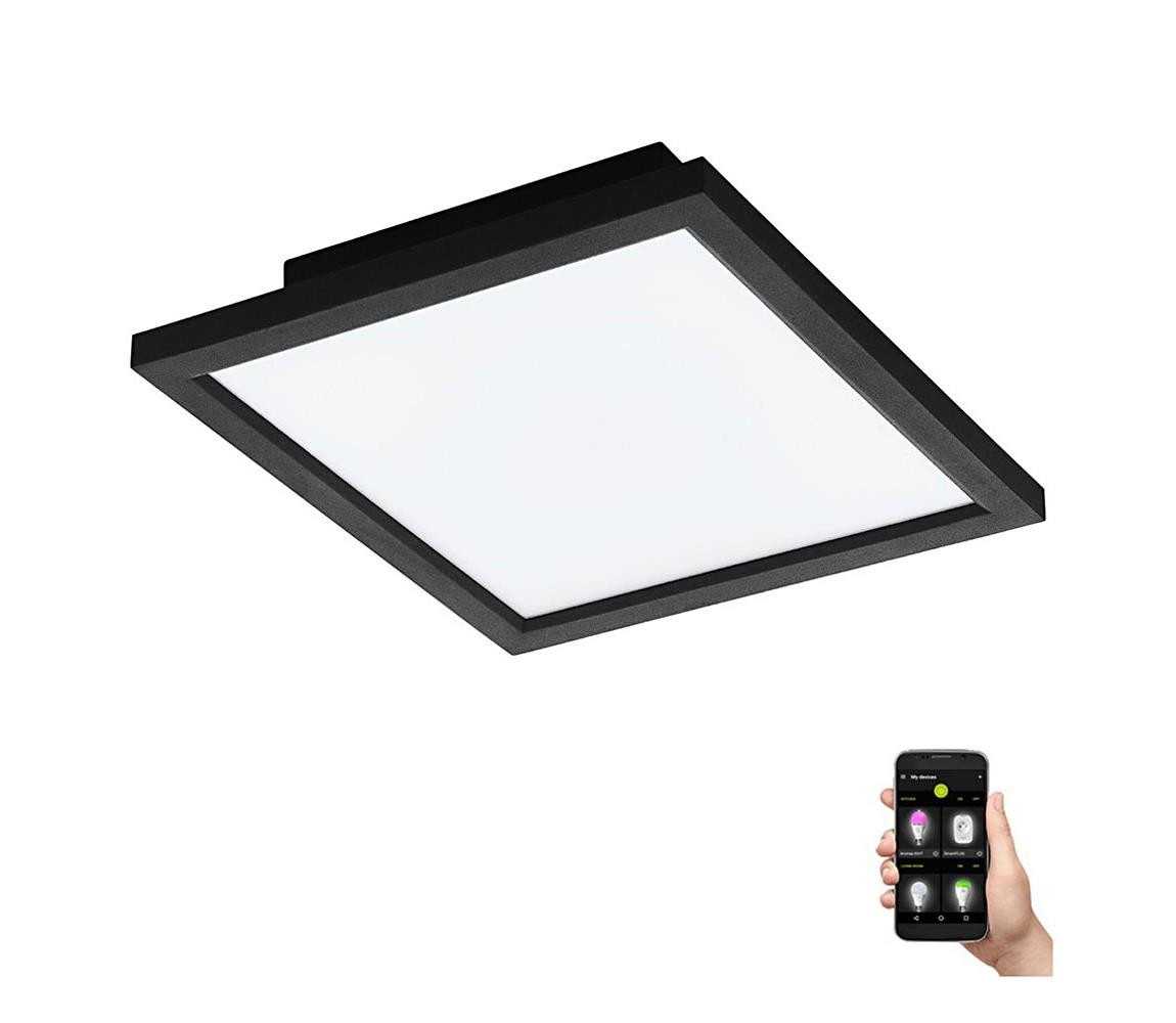 Eglo Eglo 900049 - LED Stmívatelné stropní svítidlo SALOBRENA-Z LED/15,3W/230V černá