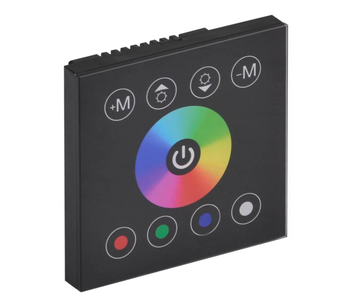 Dotykový spínač se stmívačem pro RGBW LED pásky 12-24V 4-kanálový