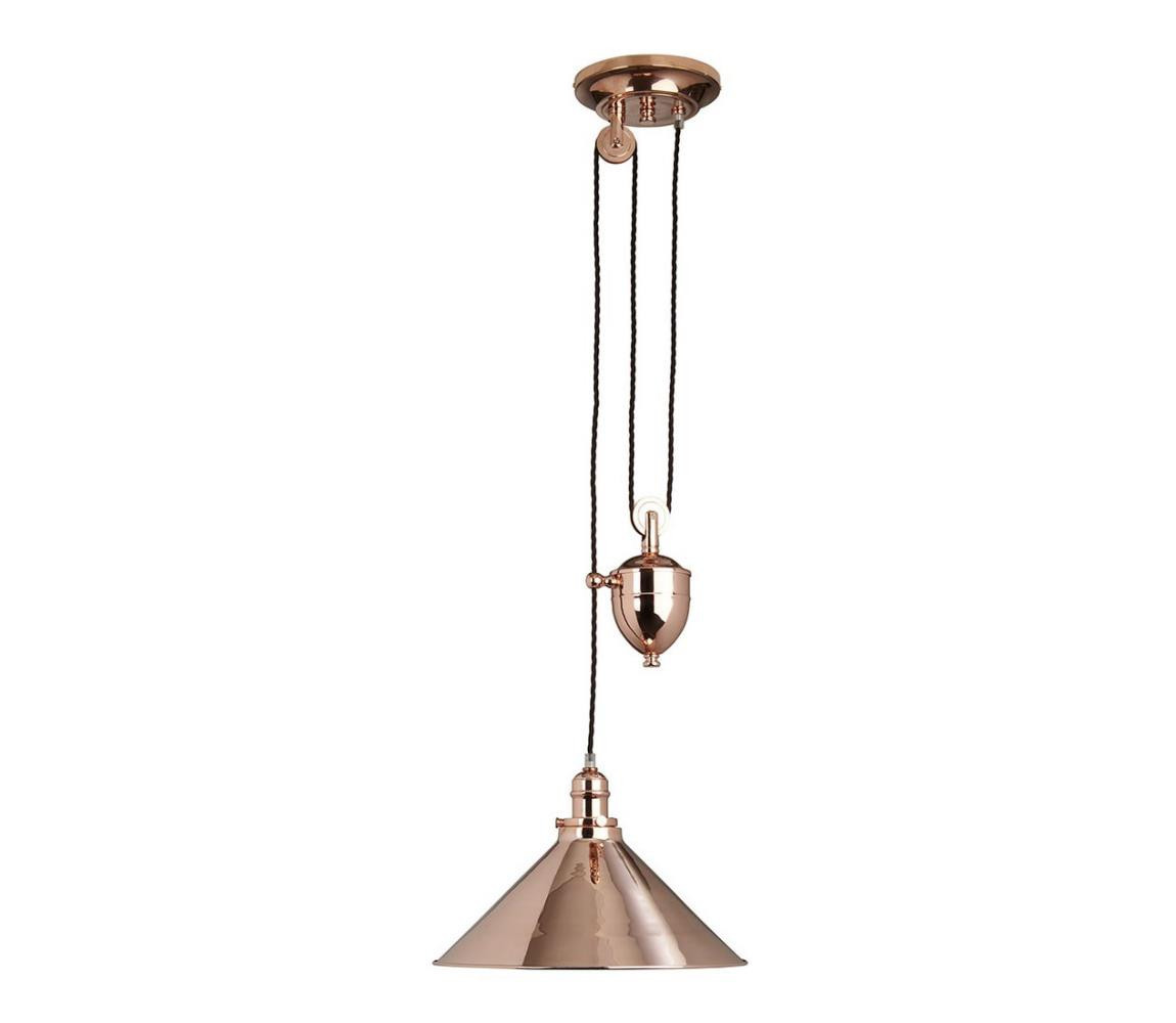 Elstead Elstead PV-P-CPR - Lustr na lanku PROVENCE 1xE27/100W/230V měděná