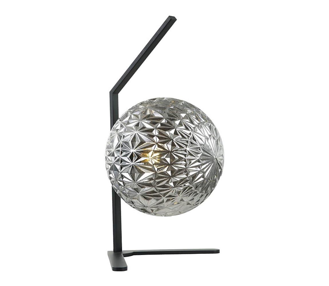 108002 - Stolní lampa JUNO 1xE27/7W/230V šedá/černá