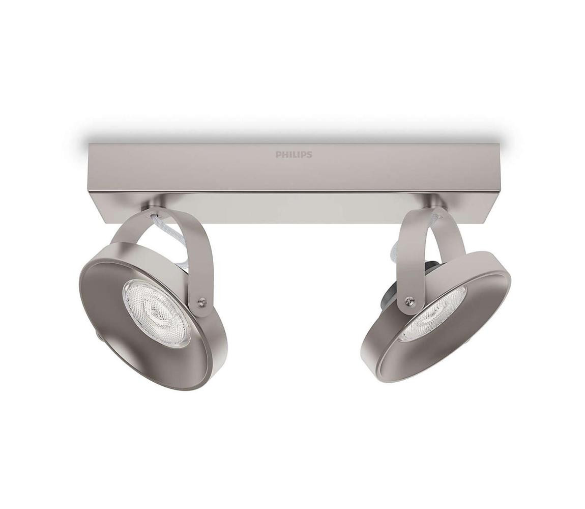 Philips Philips 53312/17/16 - LED Stmívatelné svítidlo MYLIVING SPUR 2xLED/4,5W/230V