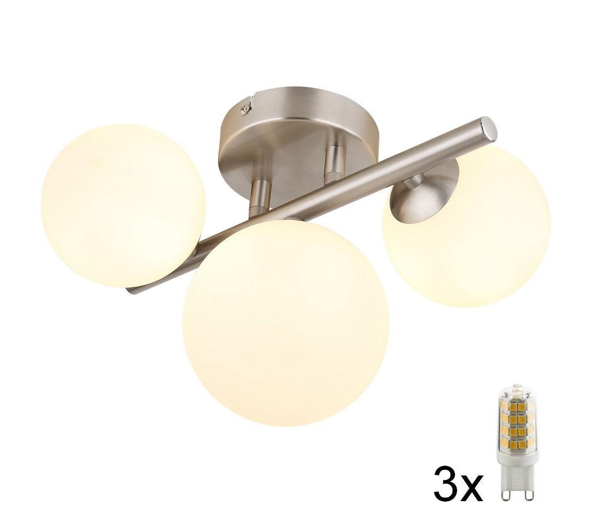 Globo Globo 56140-3W - LED Přisazený lustr RIHA 3xG9/3,5W/230V chrom
