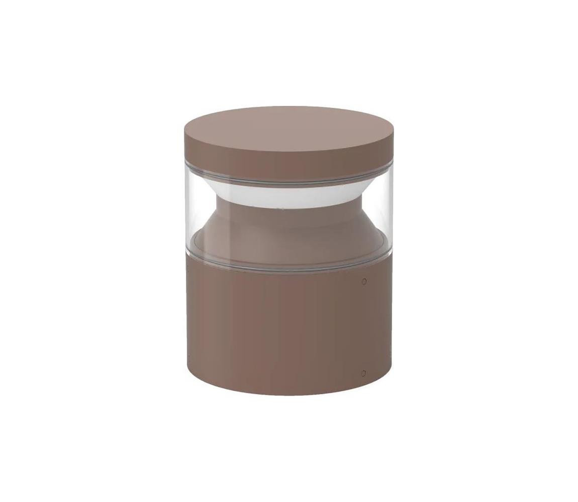 Ideal Lux Ideal Lux - LED Venkovní lampa BOEING LED/14W/230V 15 cm IP65 hnědá