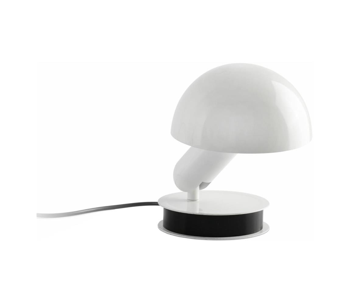 FARO Barcelona FARO 56101 - Stolní lampa s klipem 2v1 BELA 1xE27/15W/230V bílá