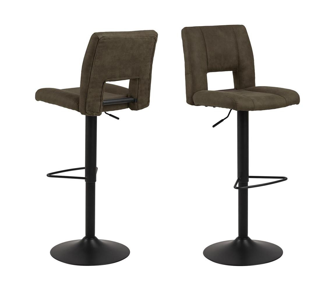 Actona Barová židle SERENA 2 ks zelená