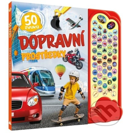 Dopravní prostředky - 50 zvuků - Bookmedia
