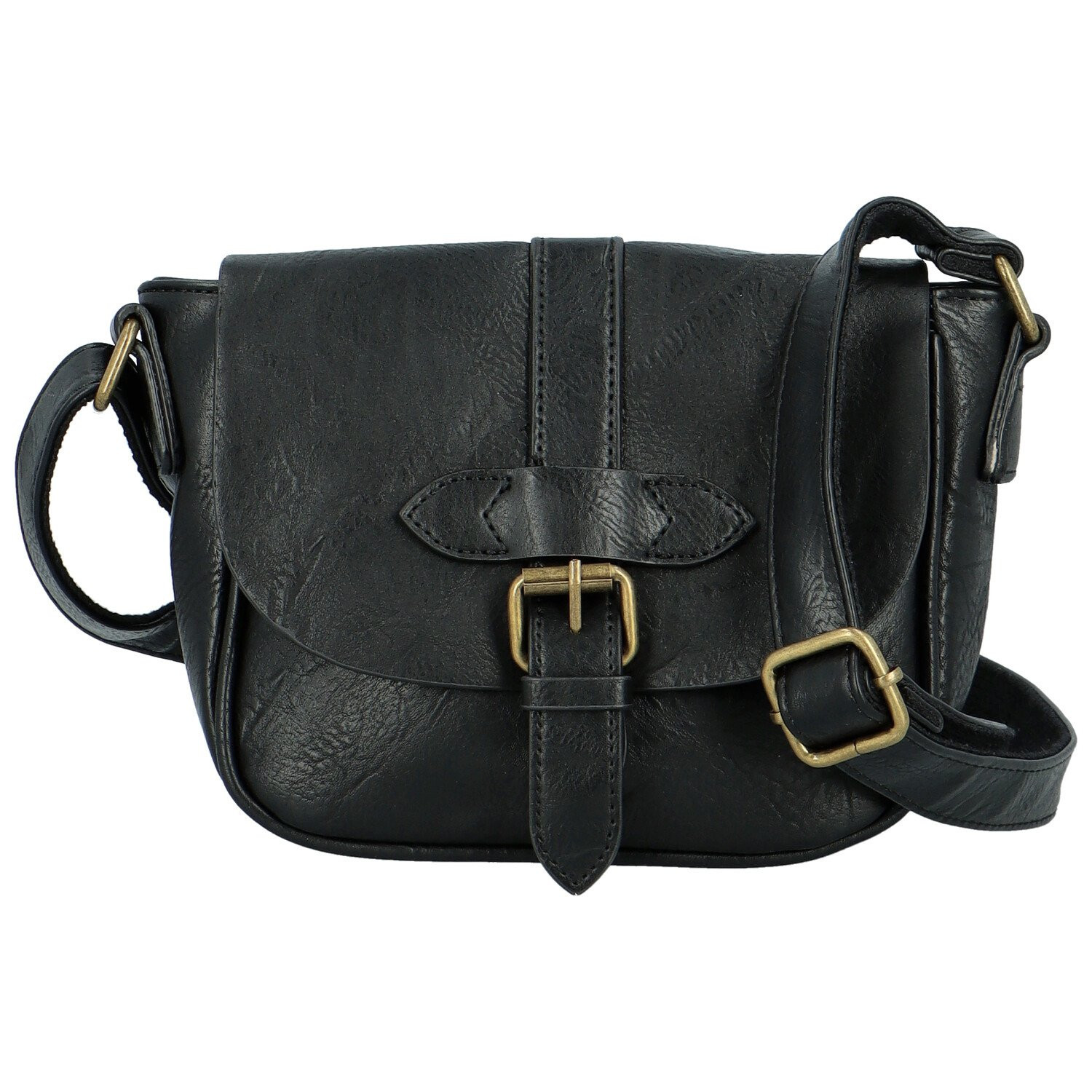 Dámská crossbody kabelka černá - Paolo bags Safet černá