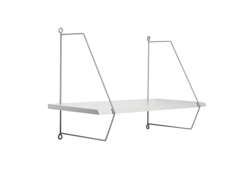 DONE BY DEER Nástěnná police - šedá